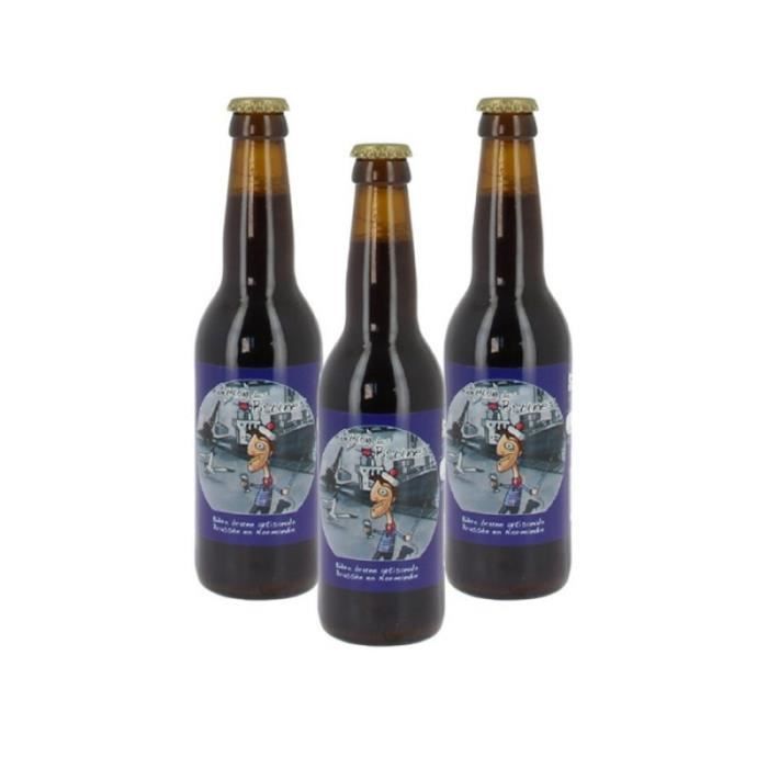 Bio-Bier - Quai des Brunes - 5,6% 3x33cl - Hergestellt in Calvados