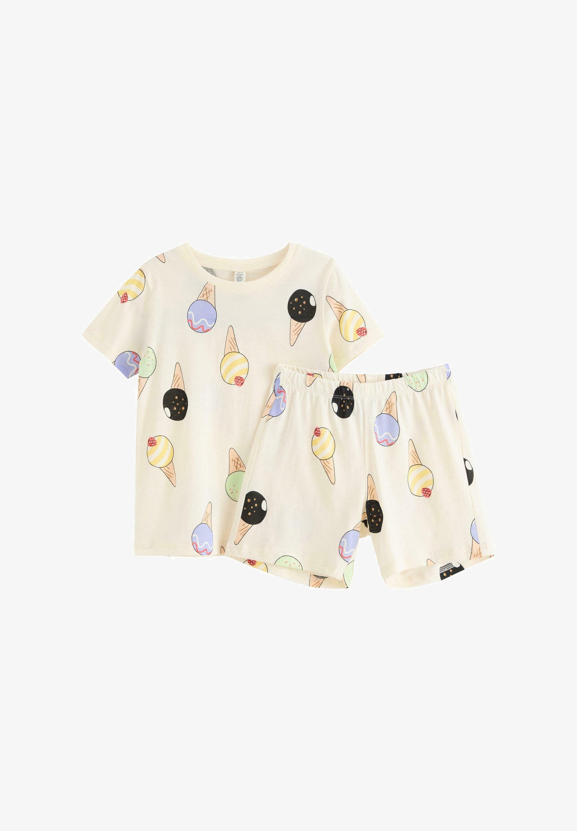 Lindex T-shirtset - Pyjamaset - wit