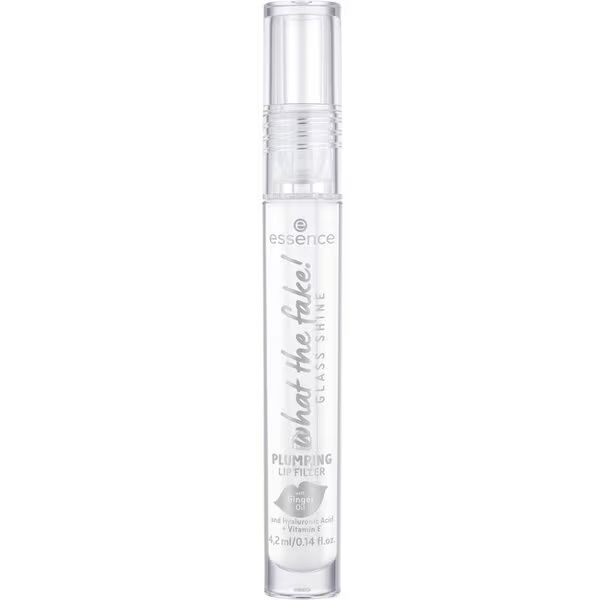 Essence What the Fake! Glass Shine polnilo za ustnice 01 Oh So Glassy 4,2 ml