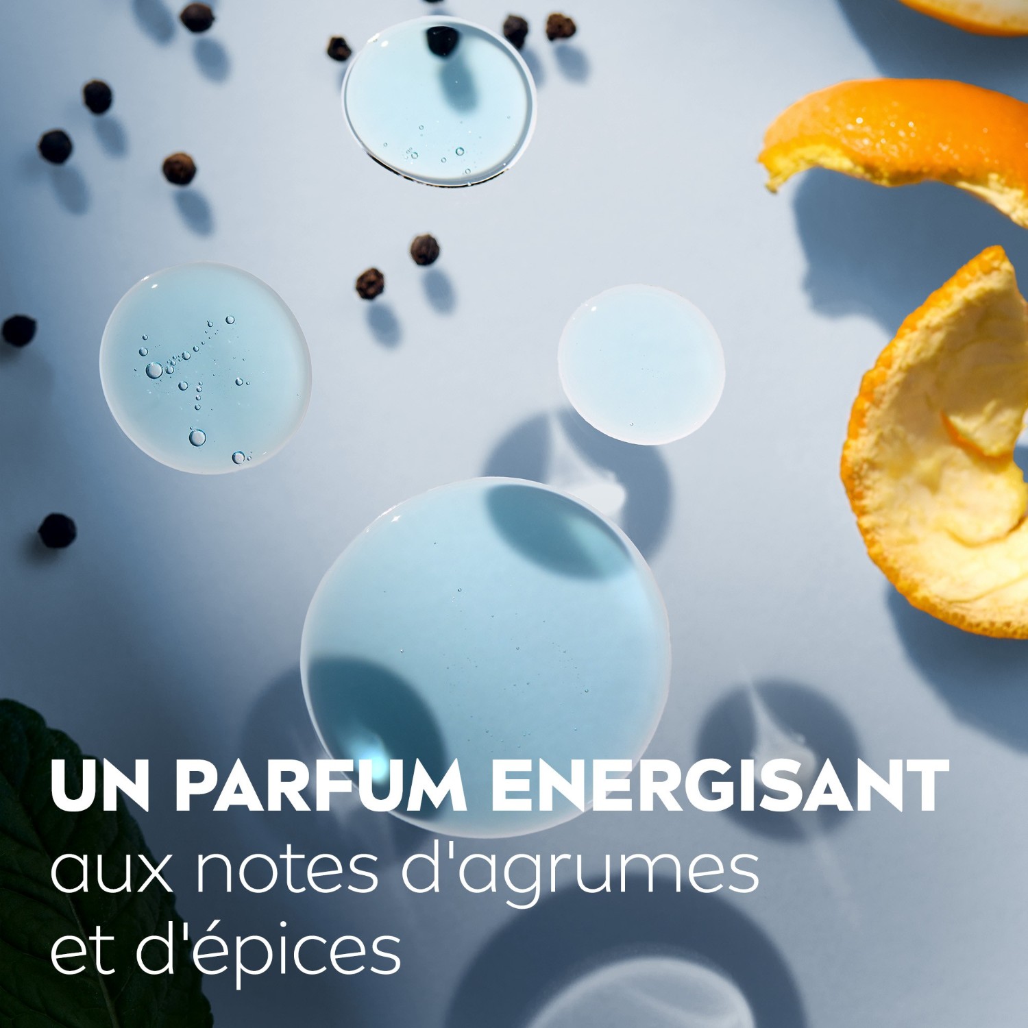 NIVEA Gel douche homme vivifiant visage corps&cheveux Extrait de Menthe