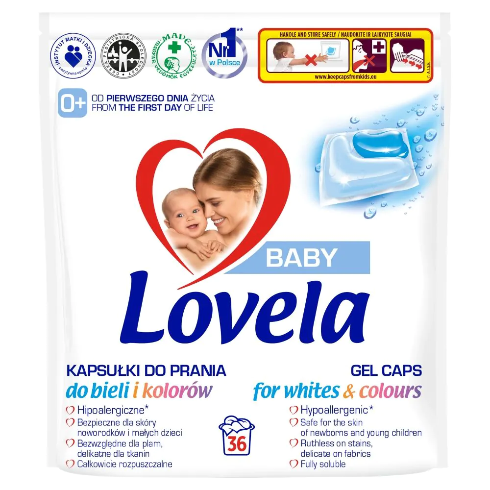 Lovela Baby Uniwersalne Kapsułki do Prania