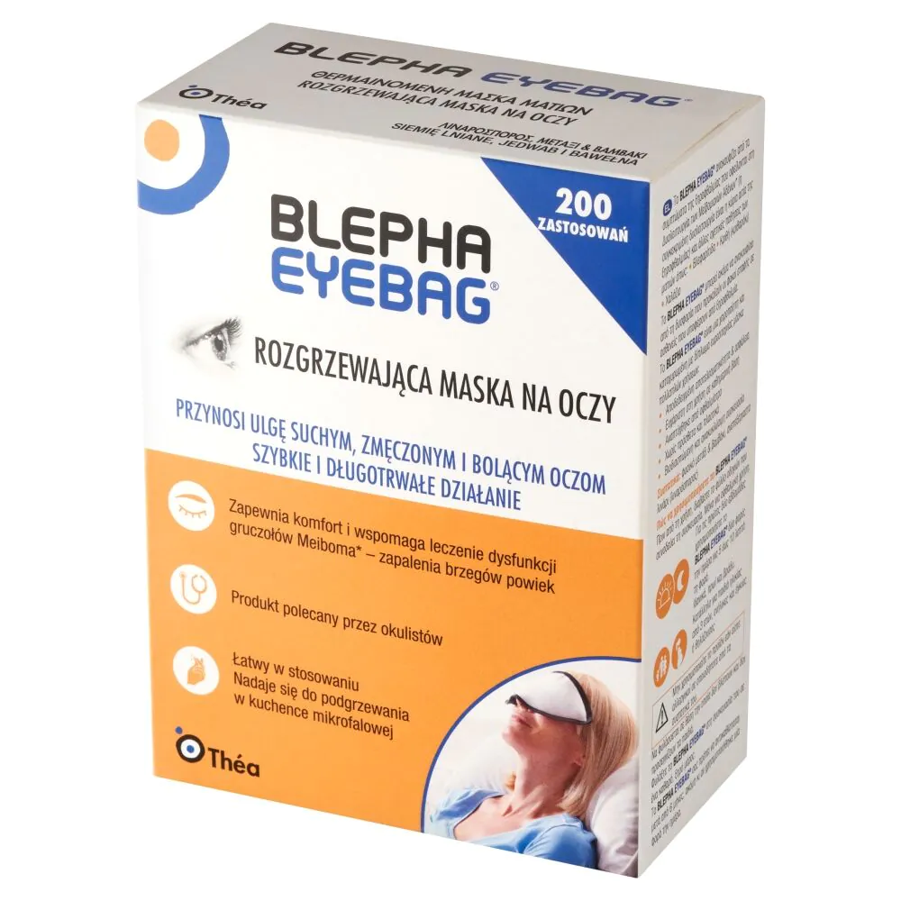 Blepha Eyebag, Rozgrzewająca maska na oczy