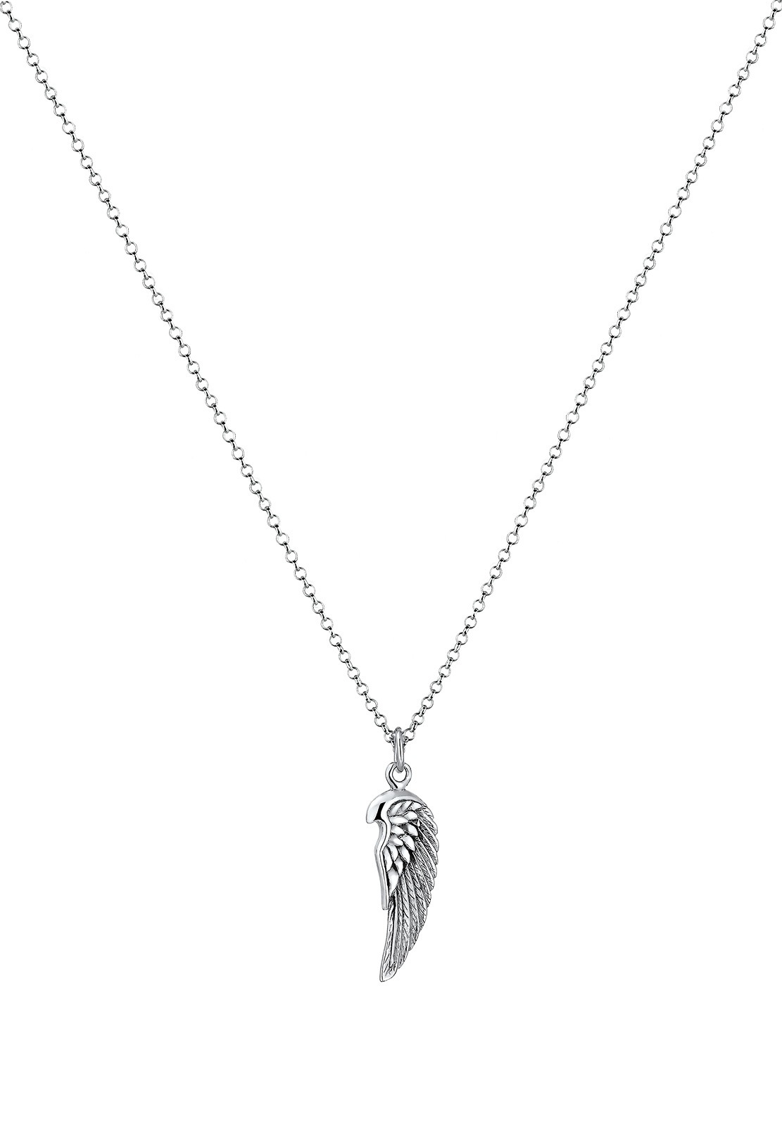 KUZZOI Paulo Fanello collier d'aile rock oxyde cool 925 argent