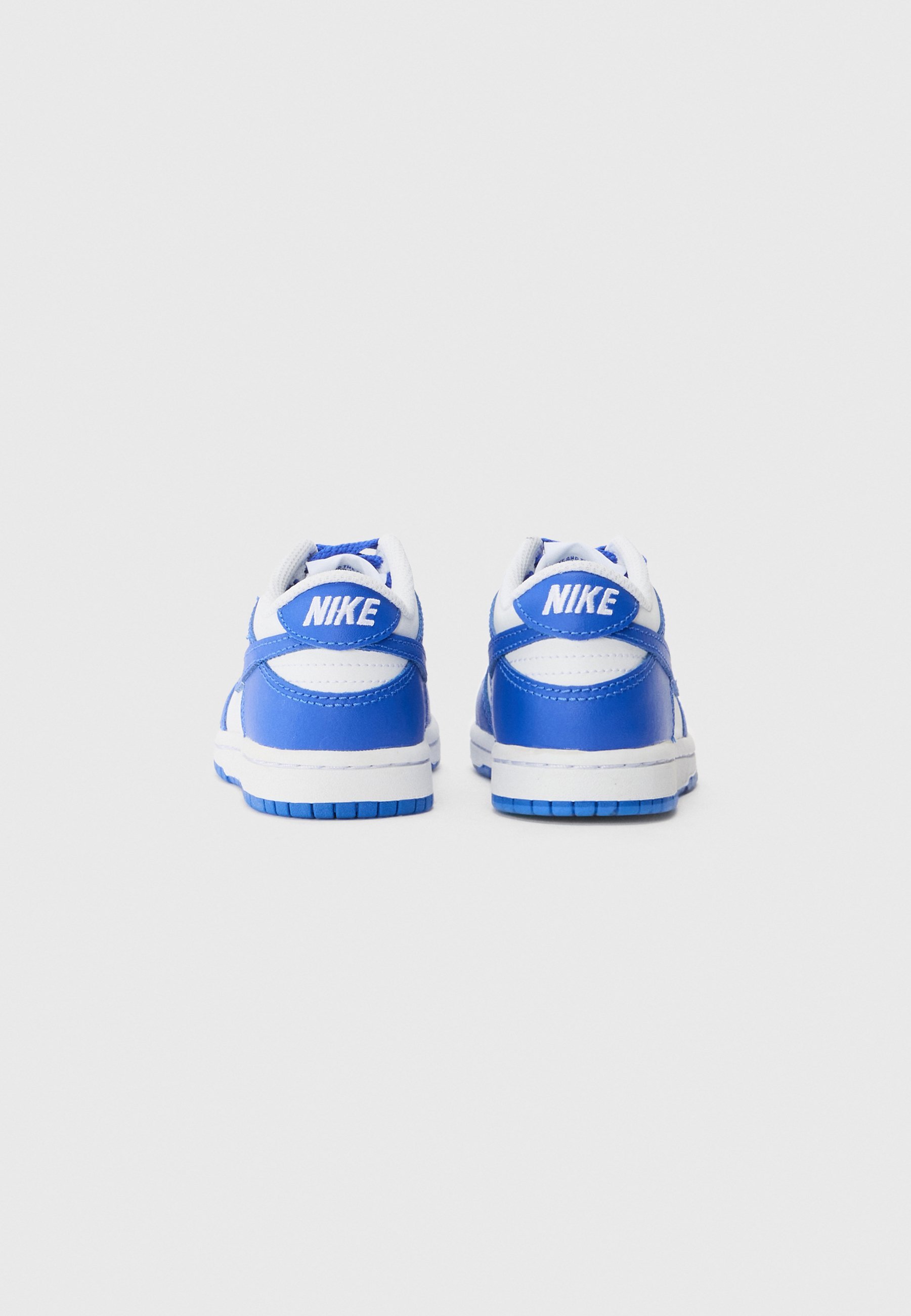 Nike Sportswear DUNK LOW UNISEX - Sneaker - weiß/hyper royal-hyper royal
