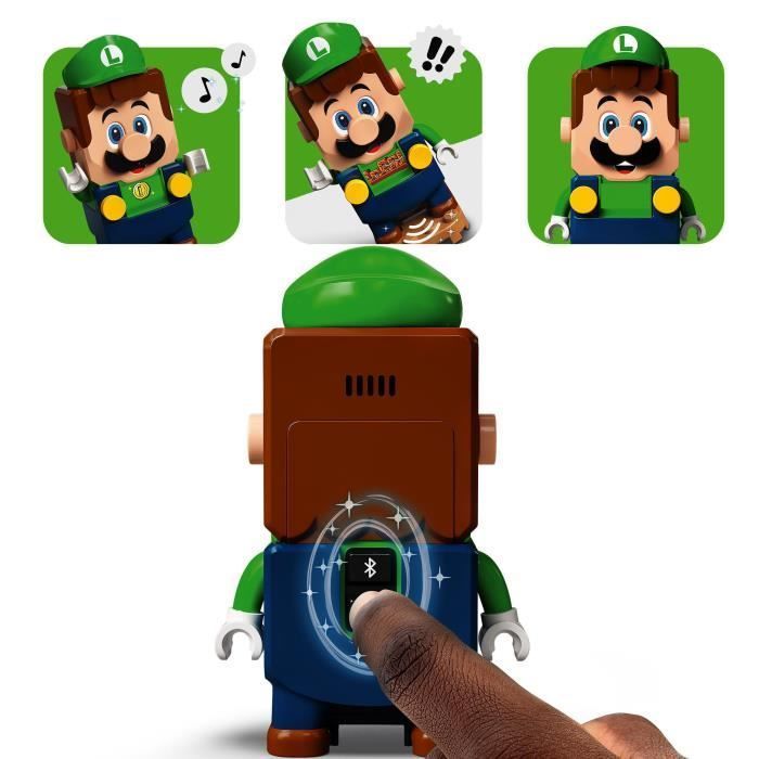 LEGO® 71387 Super Mario Pack de Démarrage Les Aventures de Luigi, Jeu Interactif de Construction
