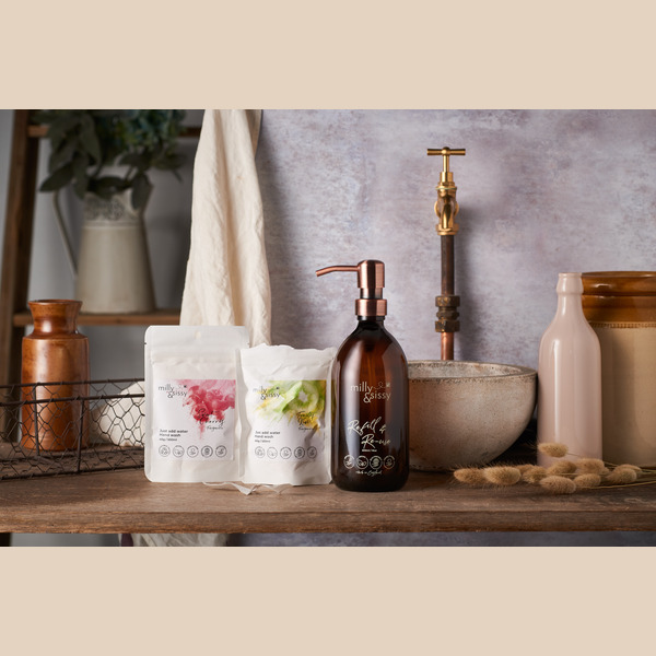 milly&sissy Zero Waste Handseife Süßkirsche Nachfüllpackung 40 g