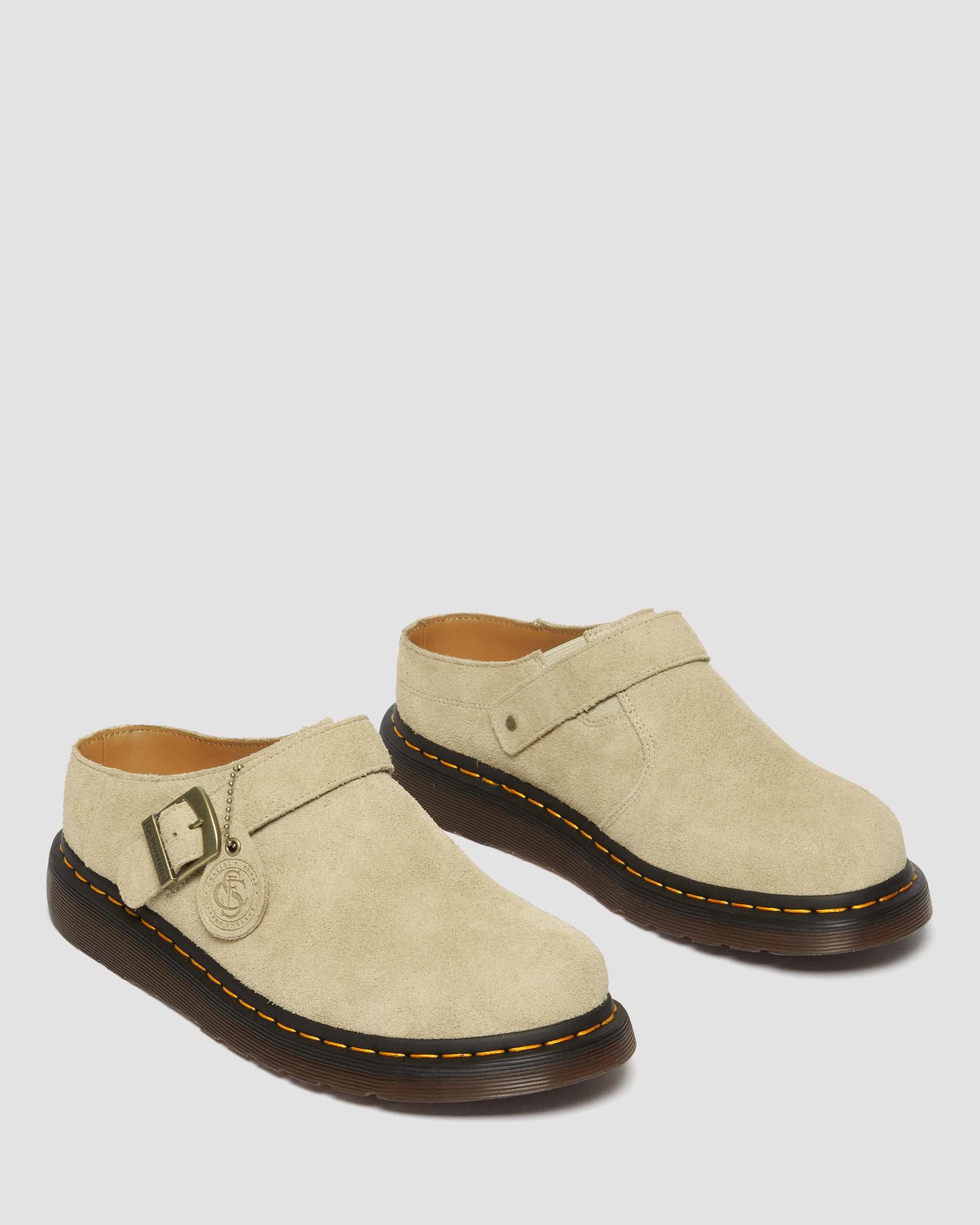 Isham Desert Oasis Suede Mules