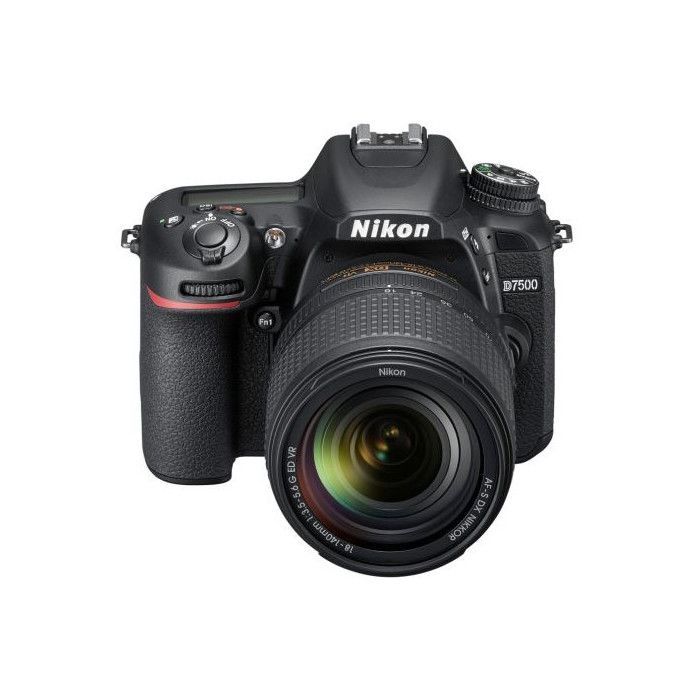Nikon D7500 reflex camera black + AF-S DX 18-140mm f/3.5-5.6 G ED VR