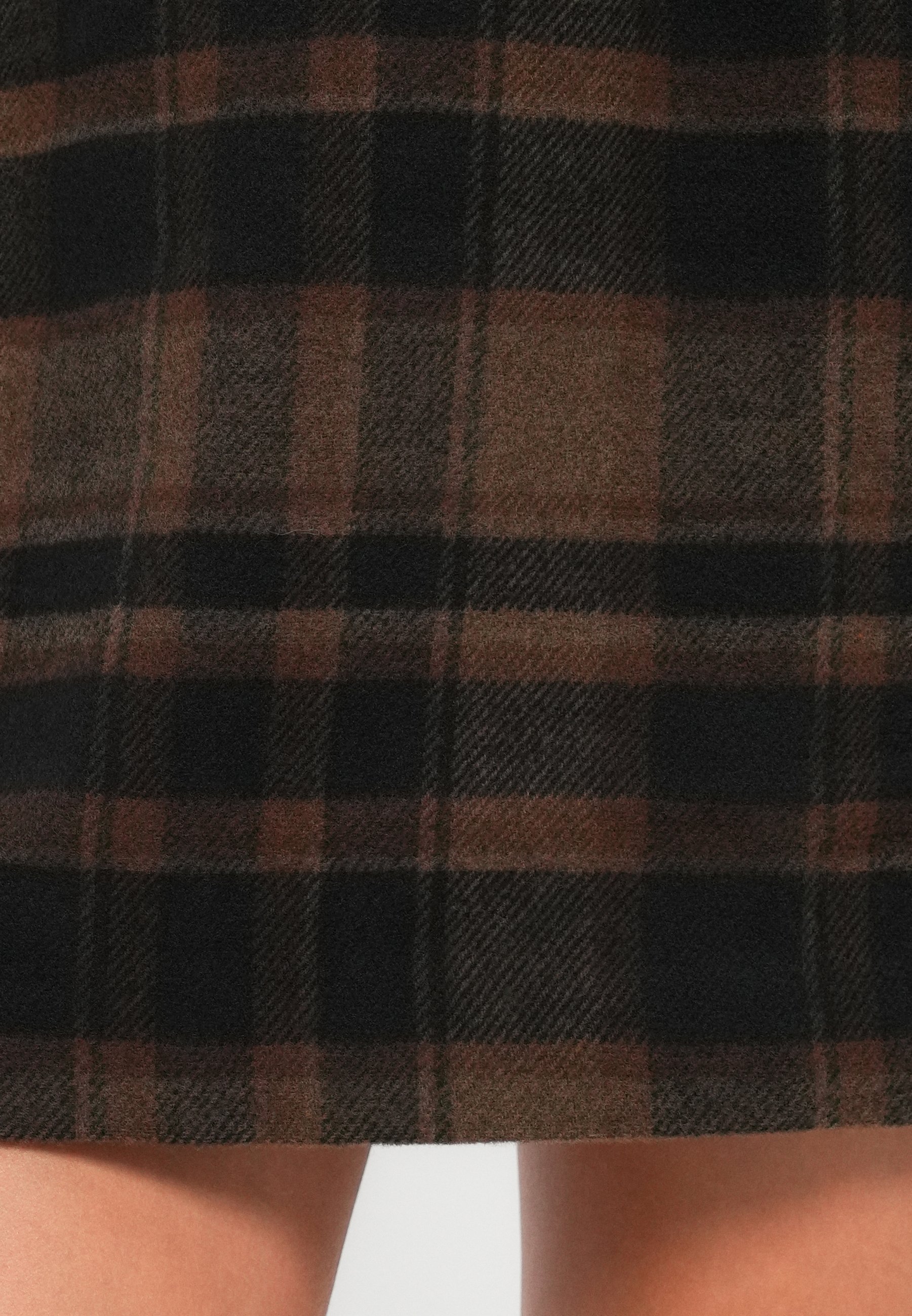 Vero Moda VMSIMMA KORTE GERUITTE ROK - Minirok - chocoladetaart