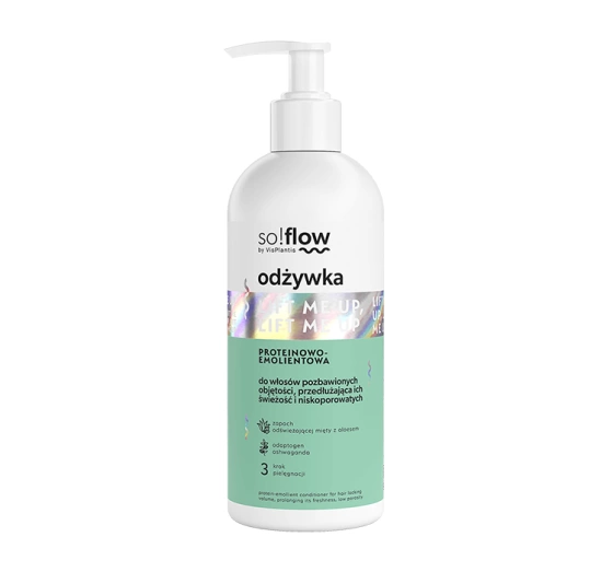So!Flow odżywka proteinowo-emolientowa do włosów pozbawionych objętości 300ml