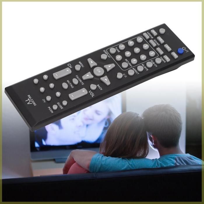 Mando a distancia Cocosity para TV RM-C2060, repuesto universal para TV, material ABS, compatible con proyectores de vídeo.