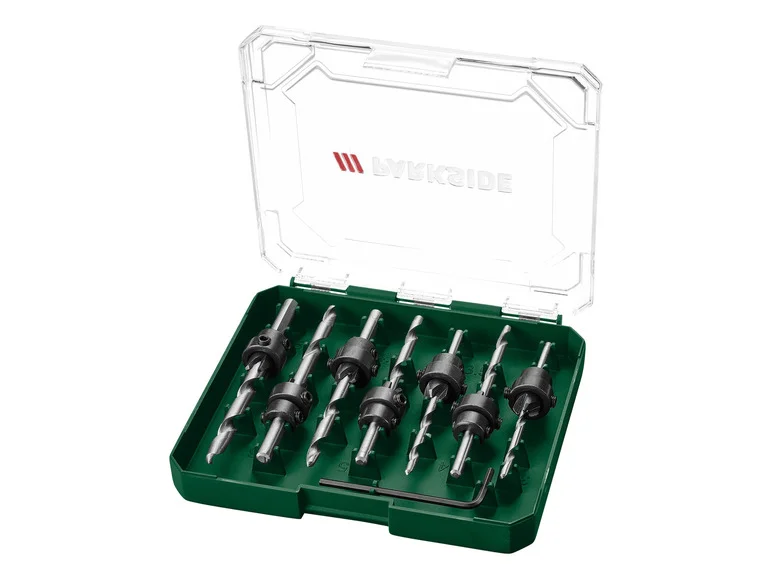 Brocas, brocas e fresas PARKSIDE® Zestaw