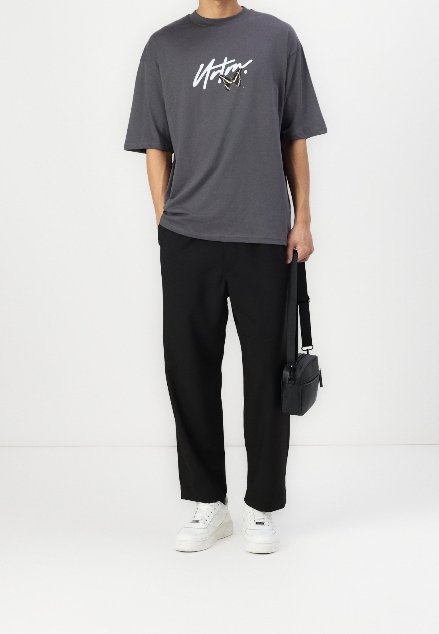 Redefined Rebel Trousers - zwarte denim