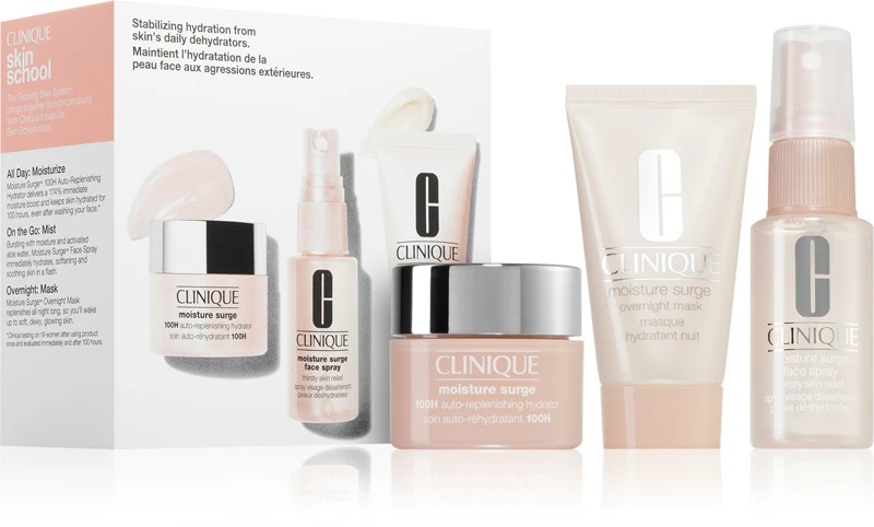 Clinique Moisture Surge™ Mini Kit sejas kopšanas dāvanu komplekts