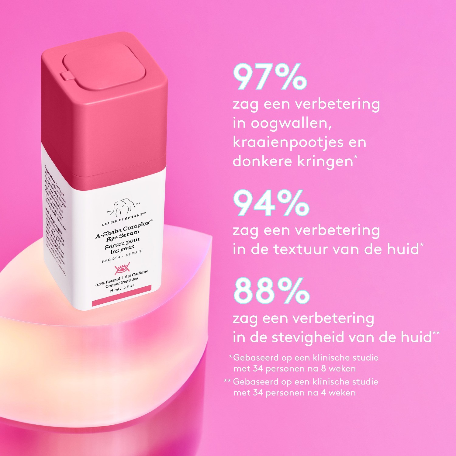 Drunk Elephant Augencreme A-Shaba Complex™ Augenserum - 15 ml