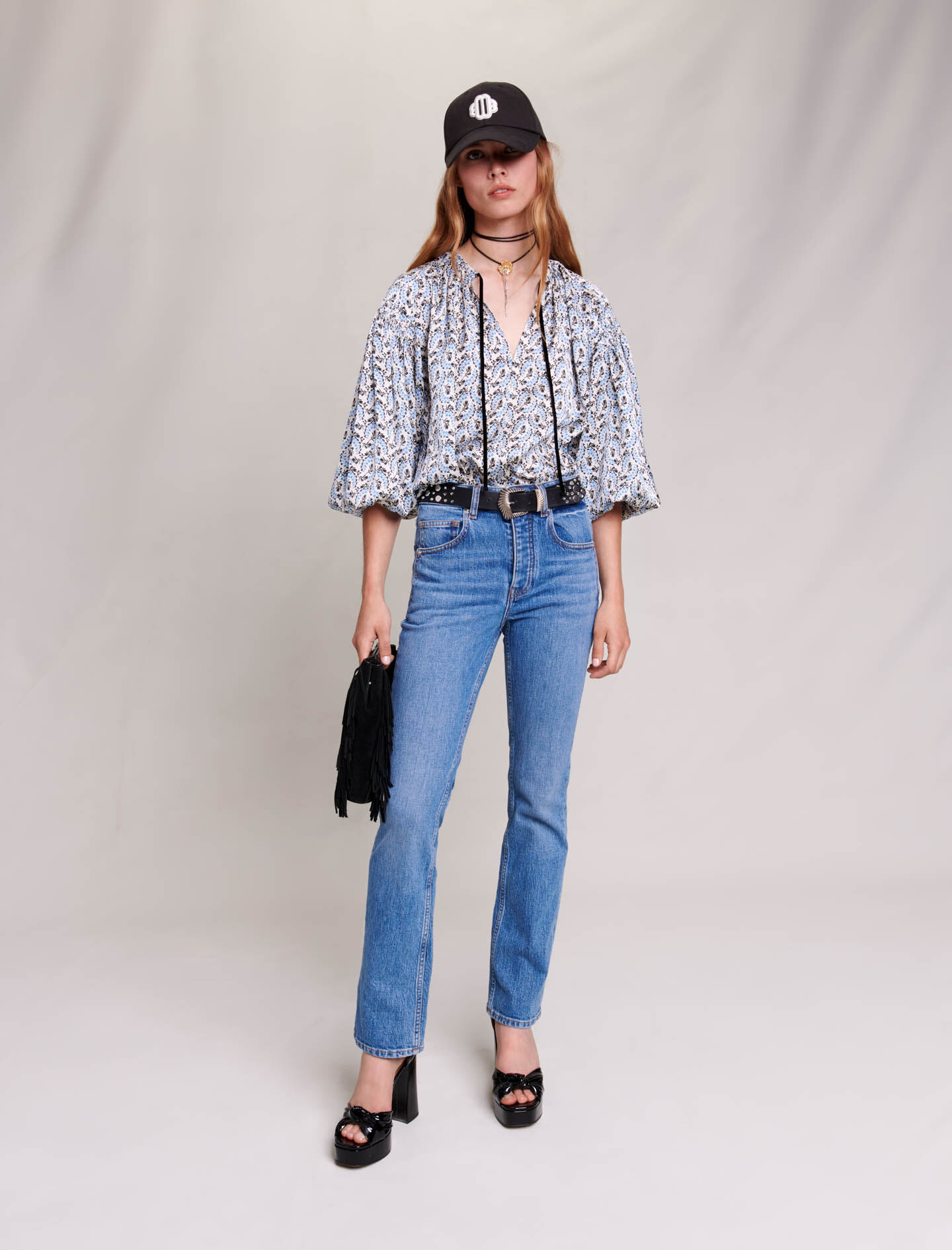 Rechte jeans - Blauw