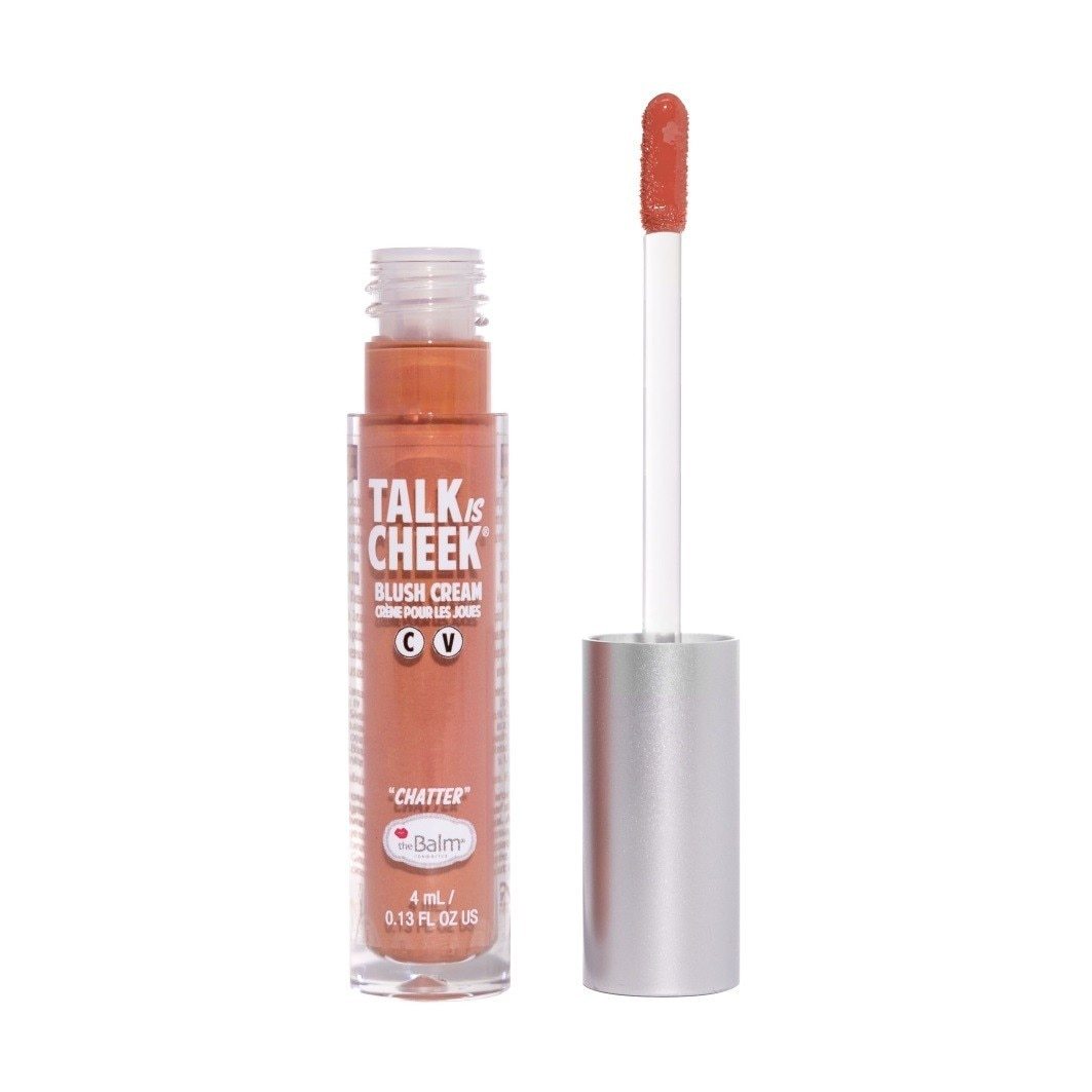 theBalm set za šminkanje, kremasto rumenilo, Talk is Cheek Promise – 4,5 ml