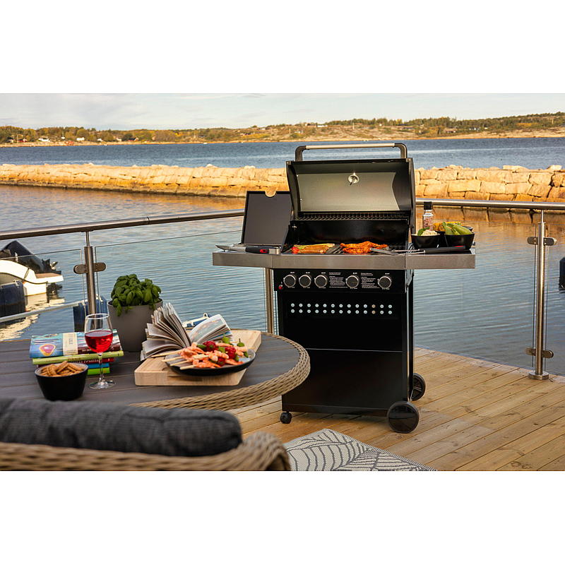 BBQ KING Gasgrill BBQ King 4 1 Brenner