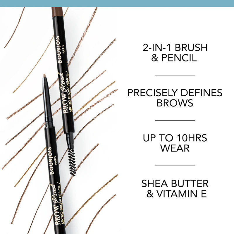 Precízna ceruzka na obočie Bourjois Brow Reveal so štetcom