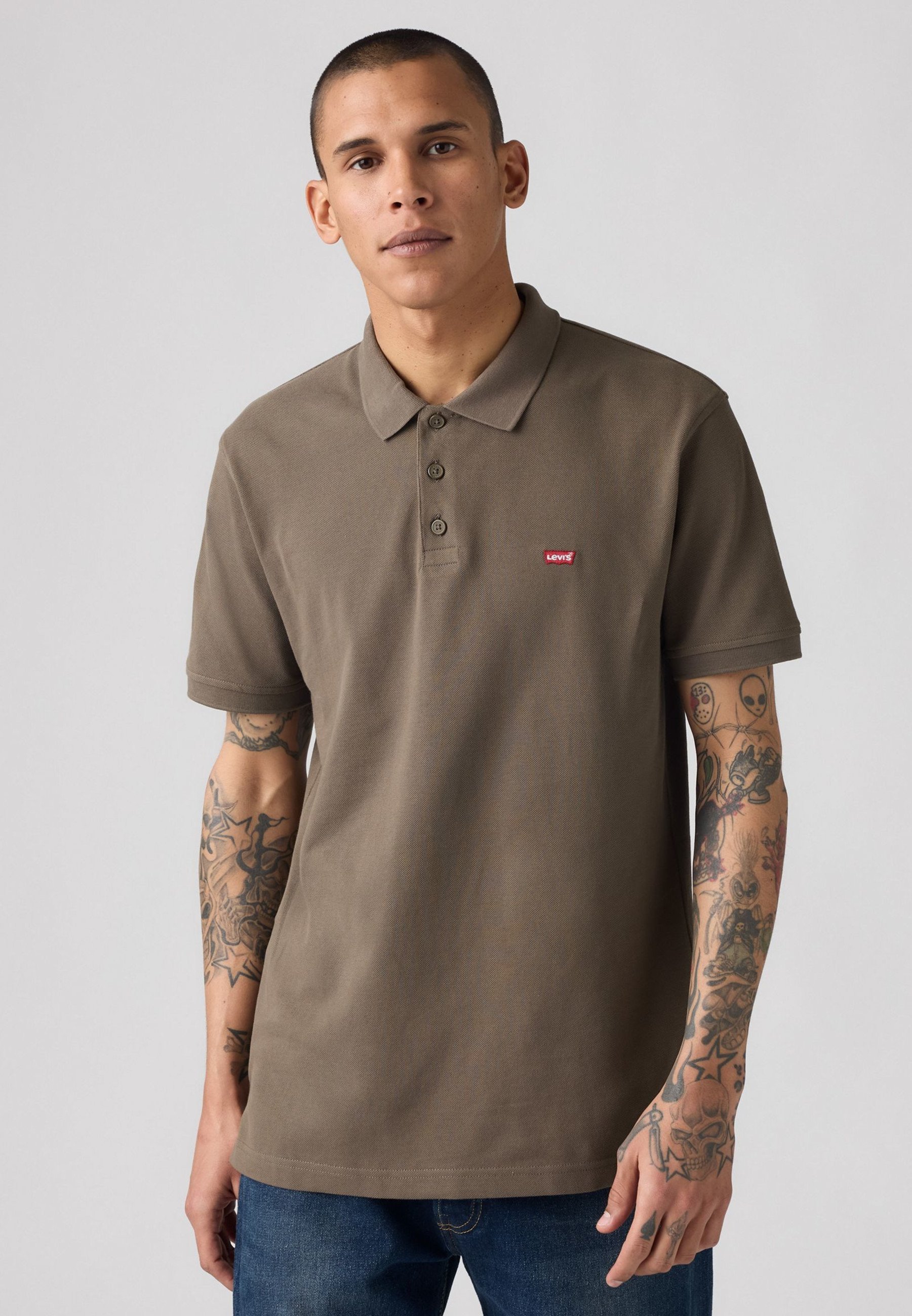Polo Levi's® - marron maitake