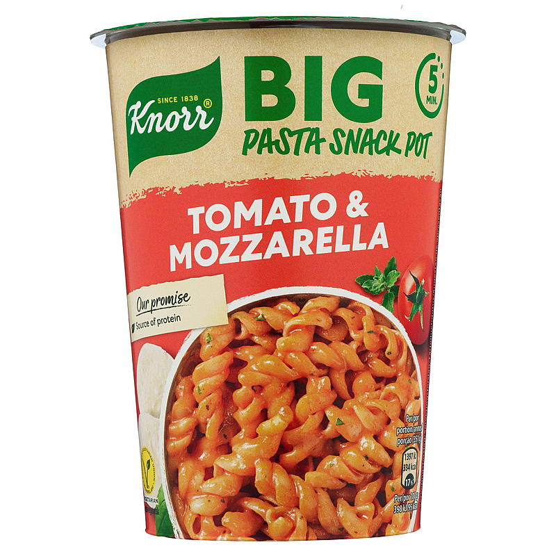 Knorr Tomates et mozzarella, grand format, 93 g