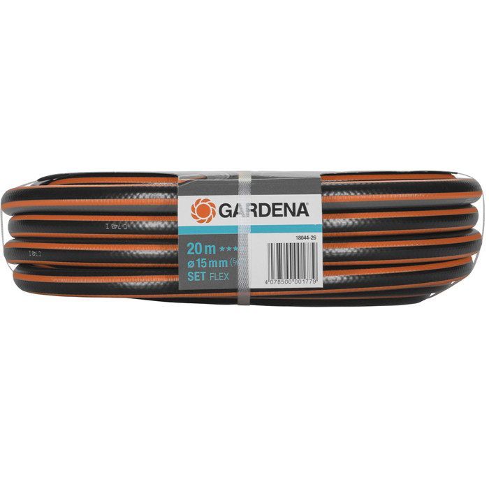 Tuyau d'arrosage ComfortFLEX GARDENA - 20m - Ø15mm - Anti nœud et indéformable - Garantie 20 ans
