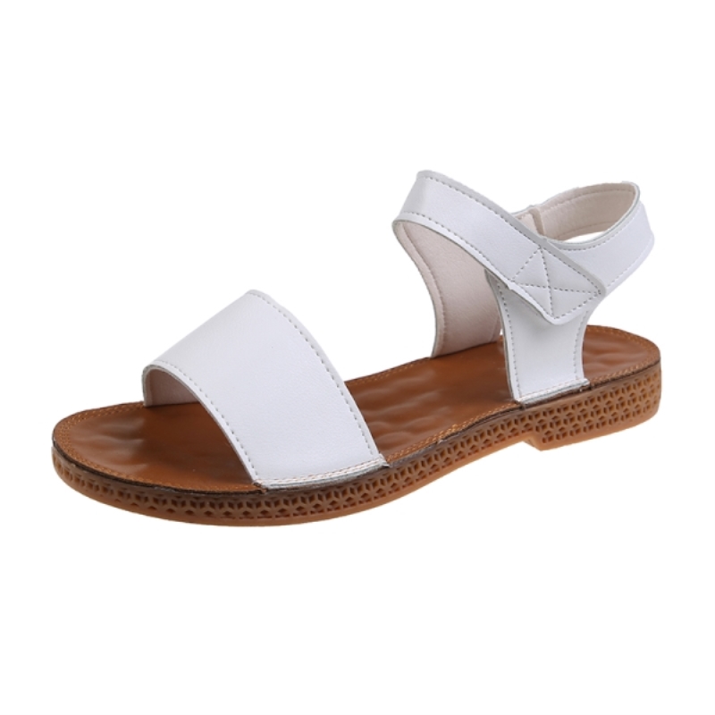 Sandales d'été 2021, nouveautés chaussures, résille rouge, chaussures de plage plates pour femmes