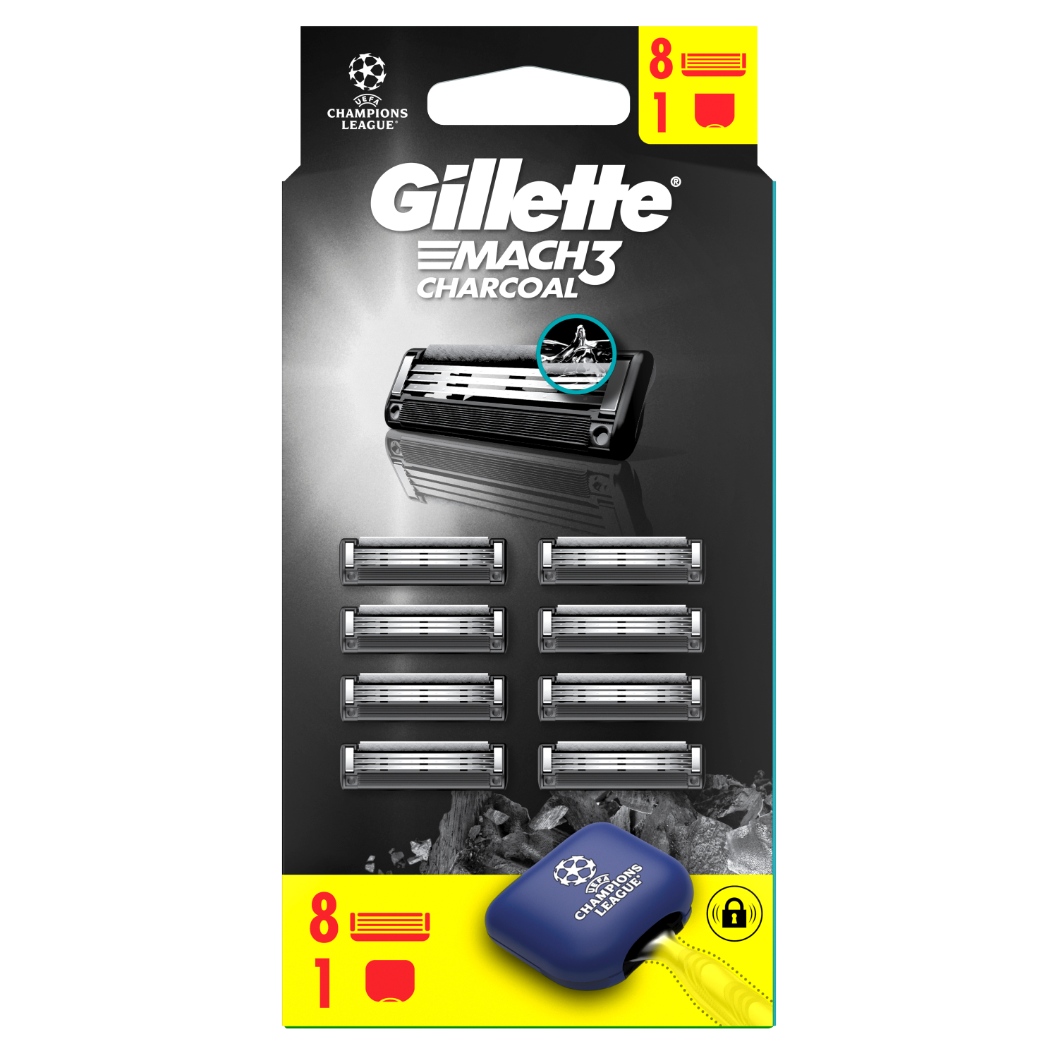 Gillette Mach 3 Charcoal
