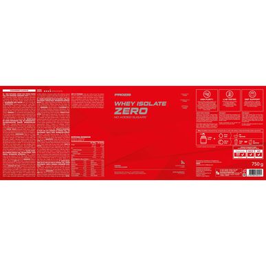 Prozis Zero Whey Isolate Strawberry 750 gr 750 gr