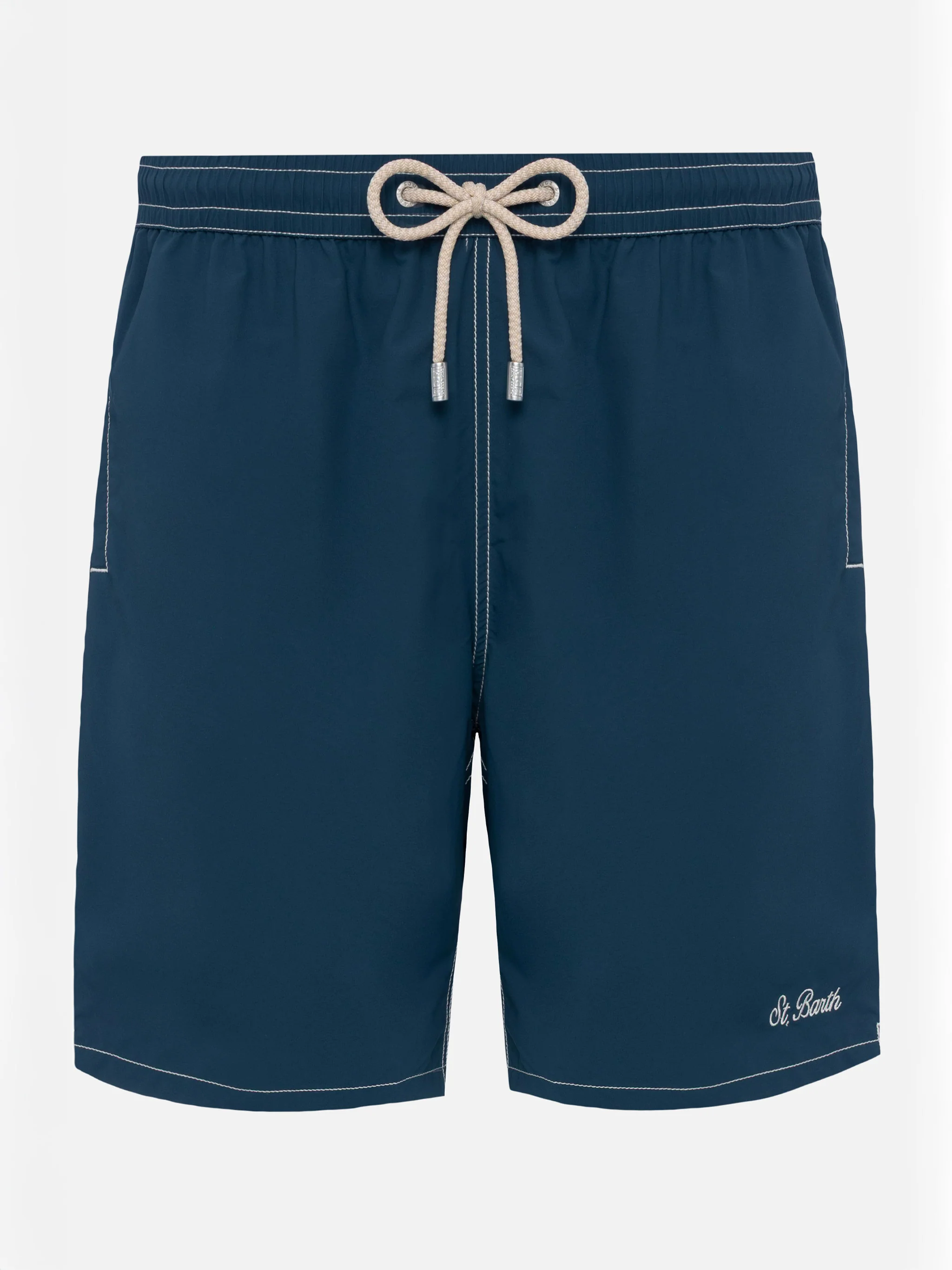 Patmos marineblauwe zwemkleding met lange mouwen