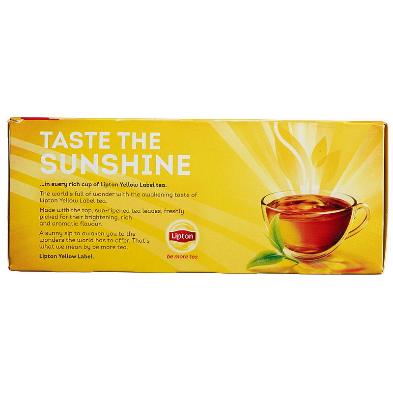 Lipton Yellow Label Thee 100 stuks, Lipton