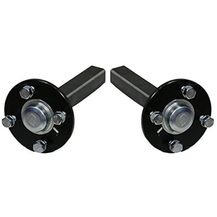 Parnells Atv Remorque Kit Roues + Moyeu - Kit + Pivot Attelage, 310kg, Pneus Are 22x11.00-8 4ply P323 Wanda Bosselé Pneus
