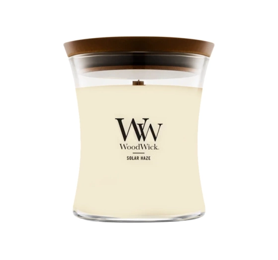 Woodwick Medium Jar Candle świeca zapachowa Solar Haze 275g