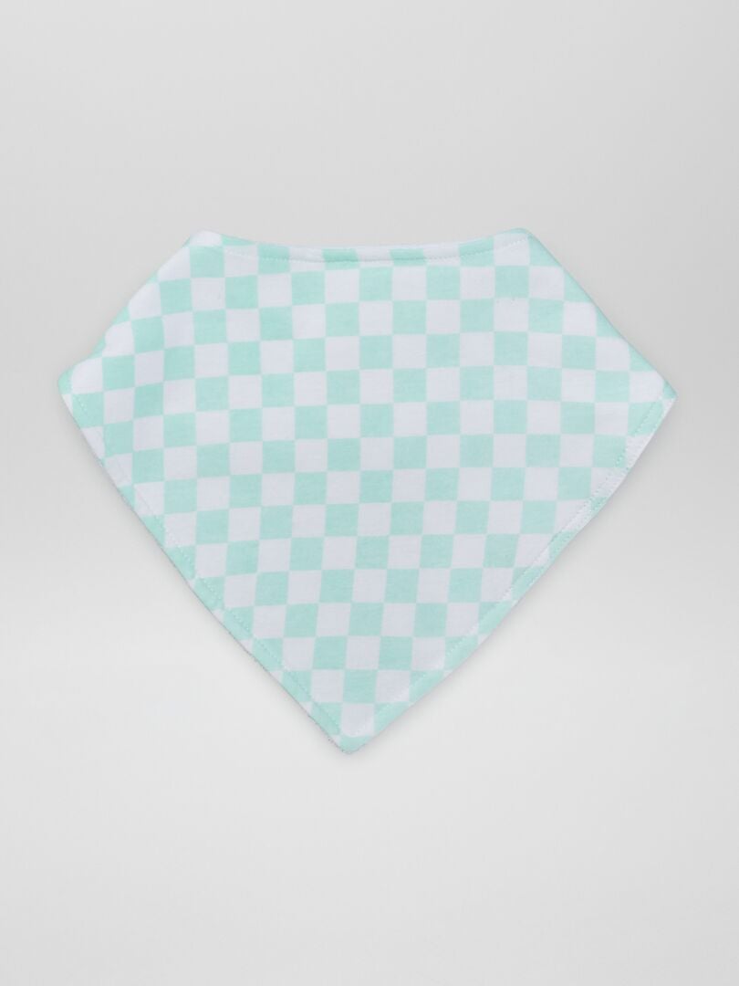 Set van 3 slabbetjes - BLAUW