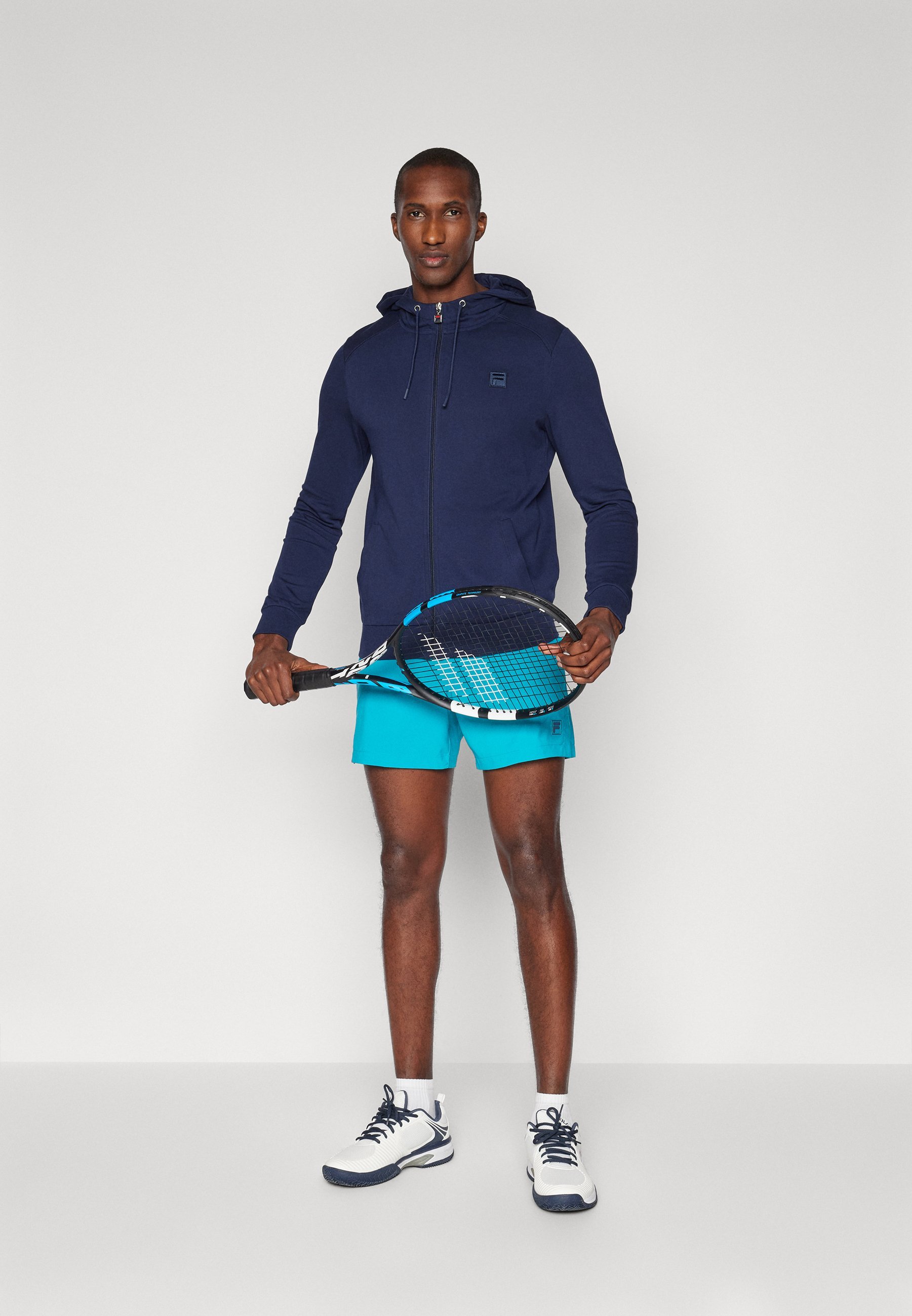 Fila ROBIN - Sweatshirt met rits - marineblauw