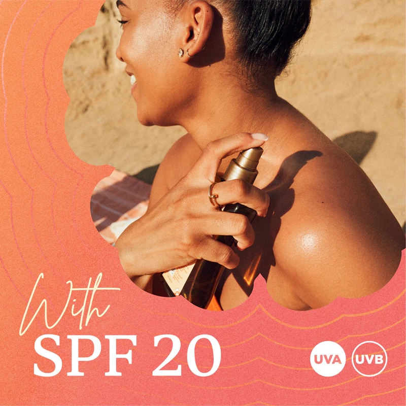 Hawaiian Tropic Glowing Protection Dry Oil Spray za sončenje SPF 20