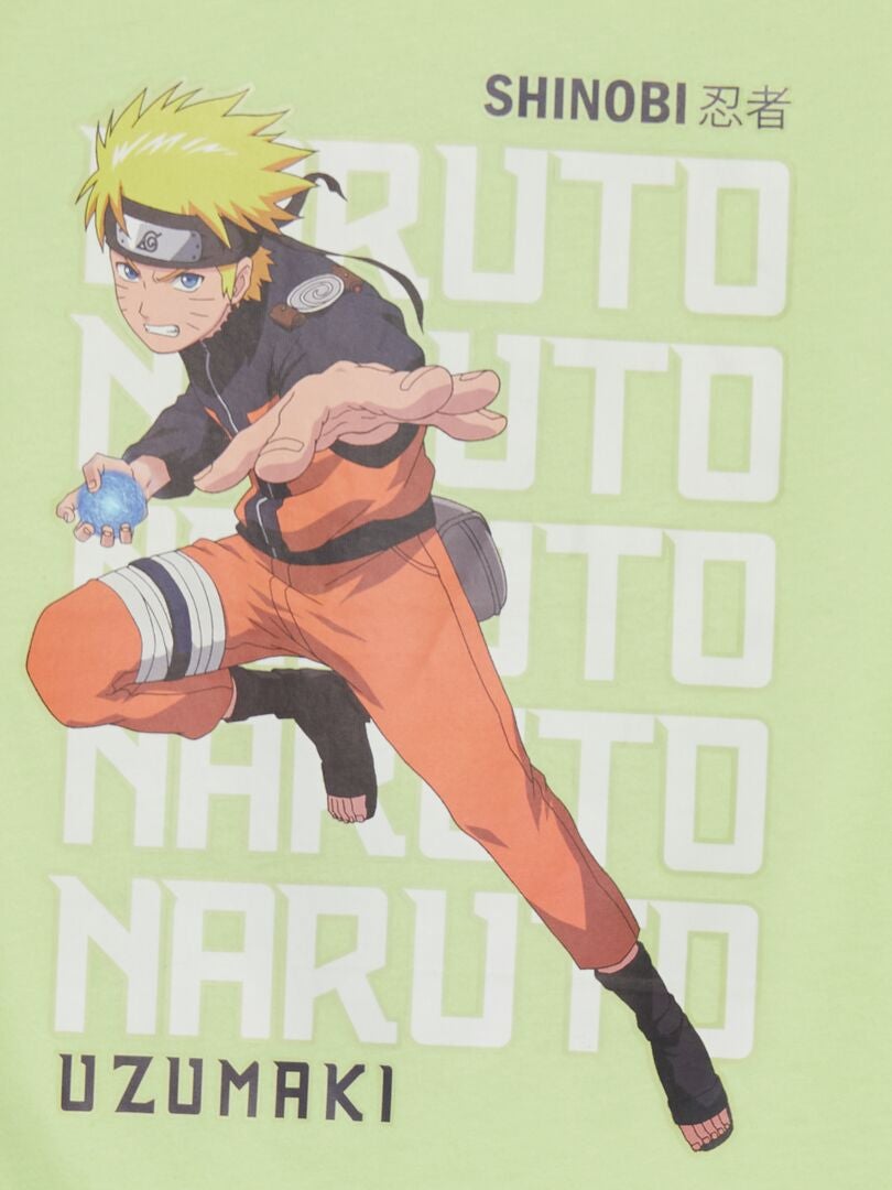 Krótka piżama Naruto - SZARA