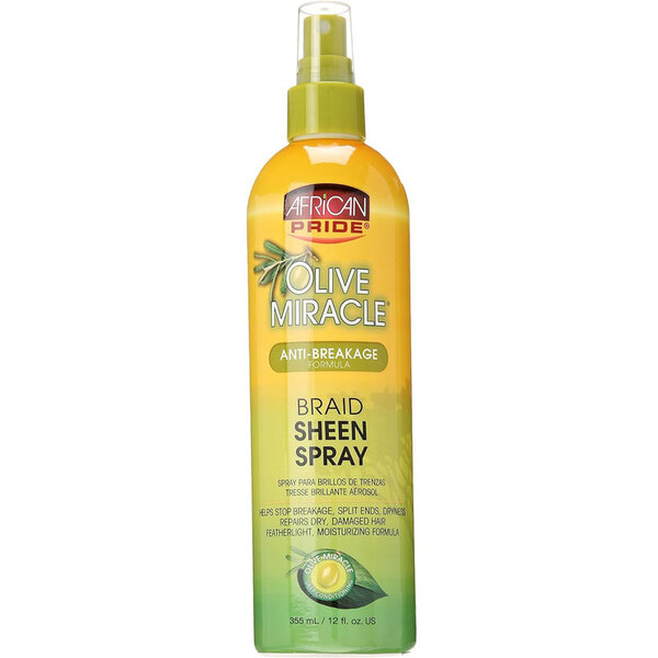 Spray anti-rupere pentru împletituri African Pride Olive Miracle