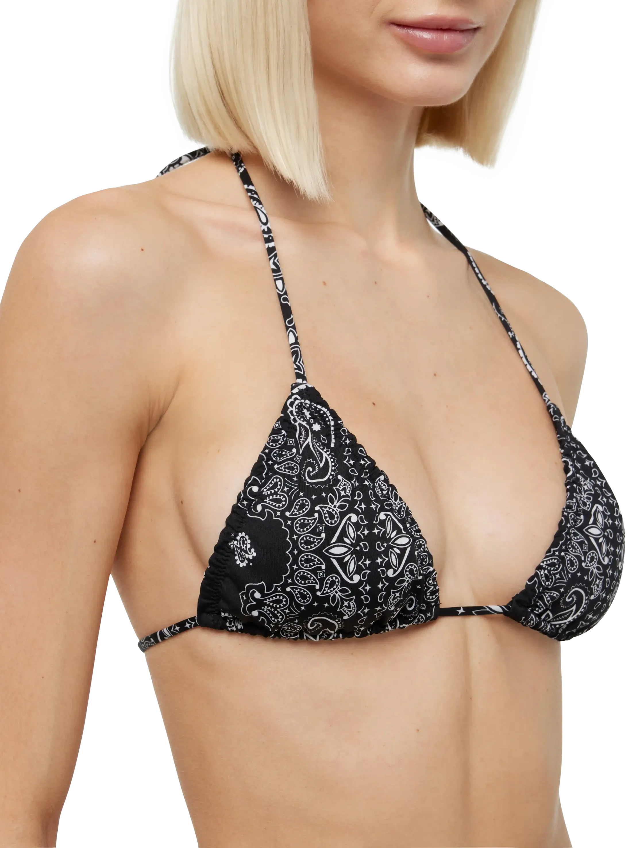 Nilly Nalu driehoekbikini met bandana-print