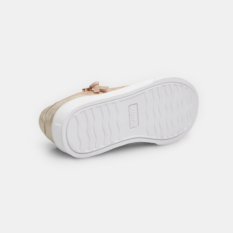 Flickor sneakers med dragkedja