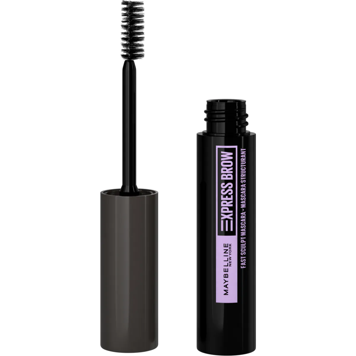 Maybelline Express Brow Sculpt Maskara do brwi, 06 Deep Brown