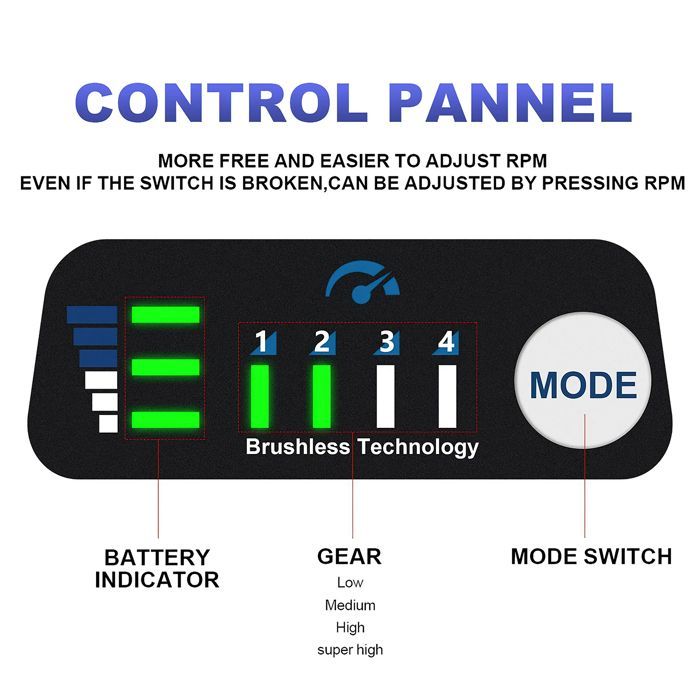 Avvitatore a impulsi senza fili da 1200 Nm, avvitatore a impulsi elettrico da 1/2 pollice, per batteria Makita da 18 V