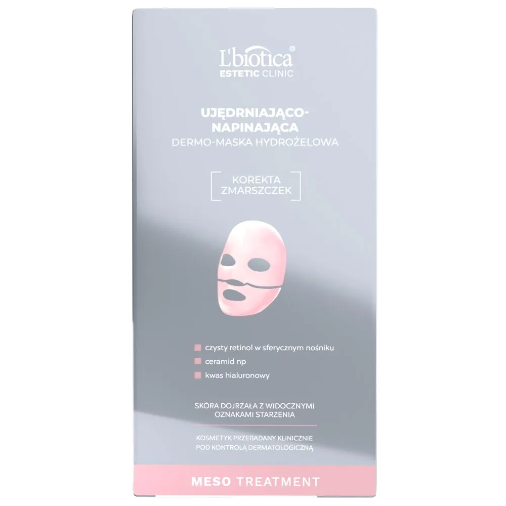 L'biotica Estetic Clinic Meso Treatment Ujędrniająco-Napinająca Dermo-Maska Hydrożelowa