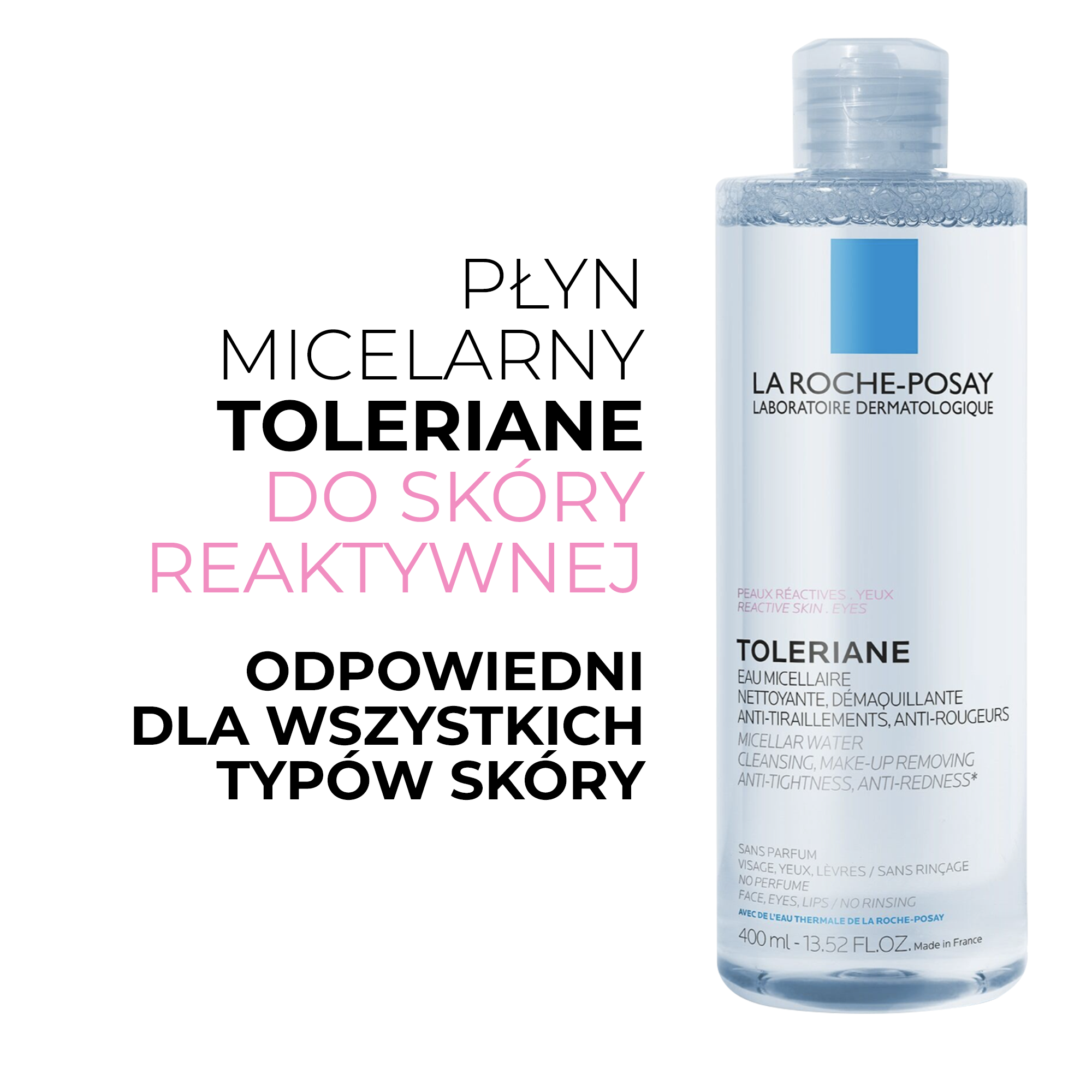 Apa micelara faciala La Roche-Posay 400 ml