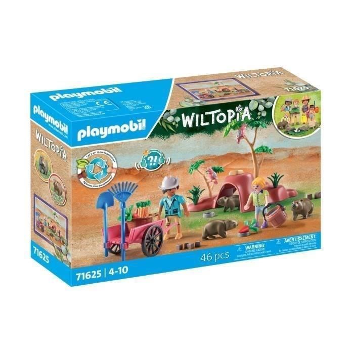PLAYMOBIL 71625 Wombat Burrows, Wiltopia, 47 pieces, Ages 4+