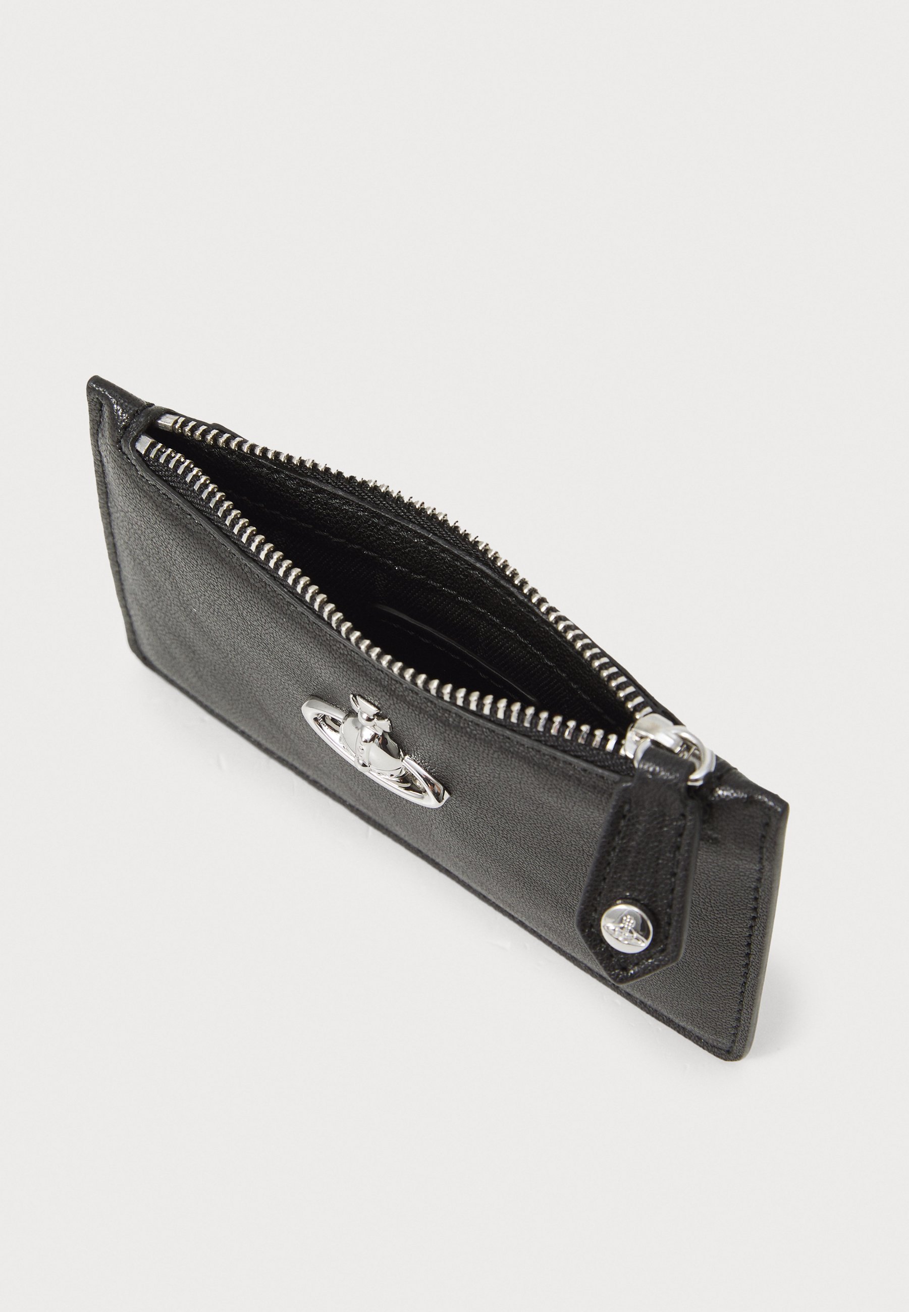 Vivienne Westwood SLIM CARD UNISEX - Portemonnee - zwart