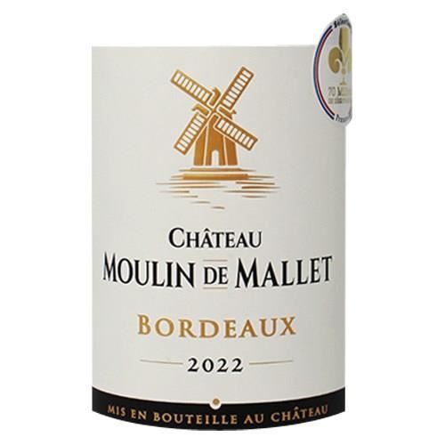 Château Moulin de Mallet 2022 Burdeos - Vino Tinto Burdeos