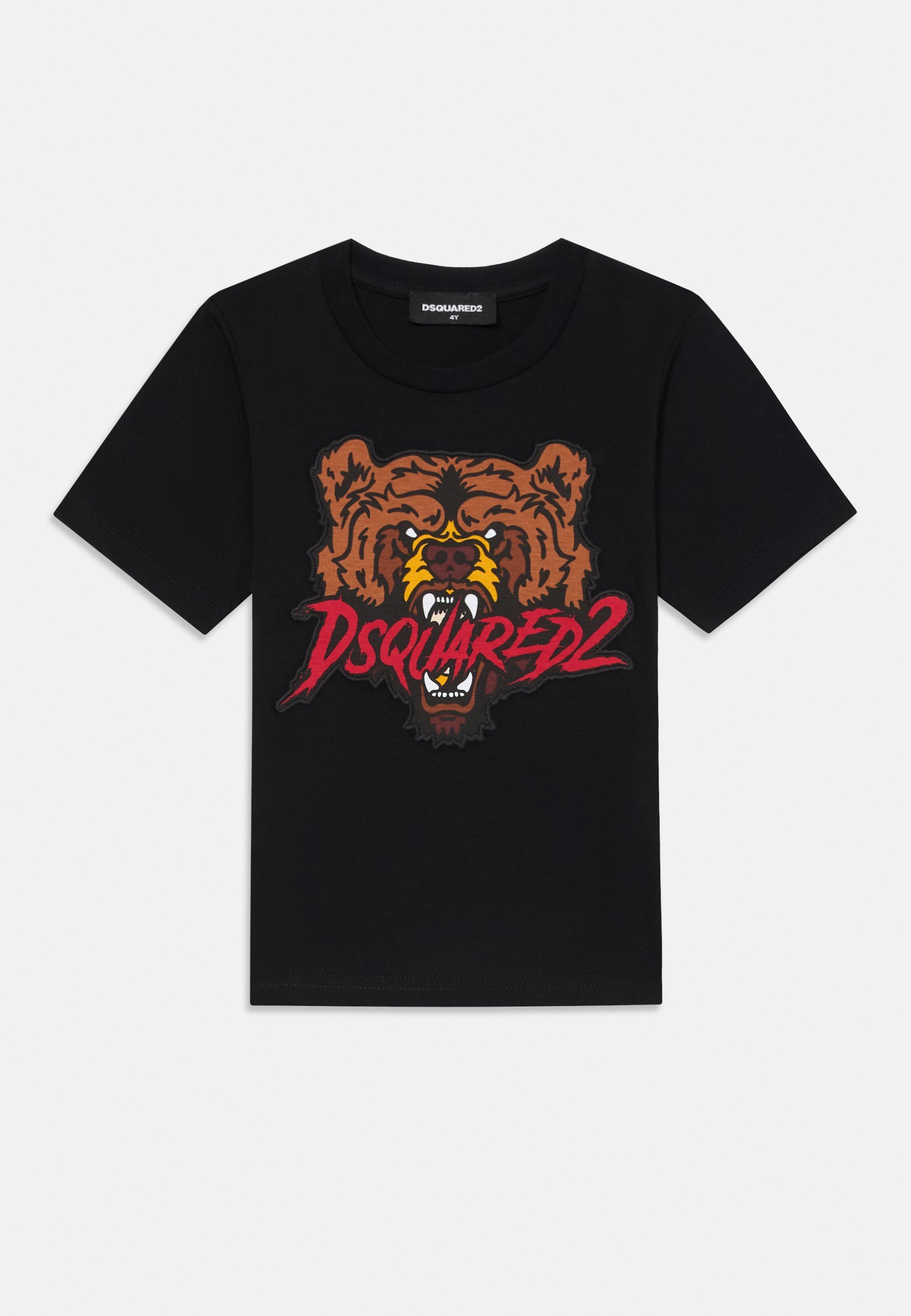 T-shirt imprimé Dsquared2 coupe ample - noir
