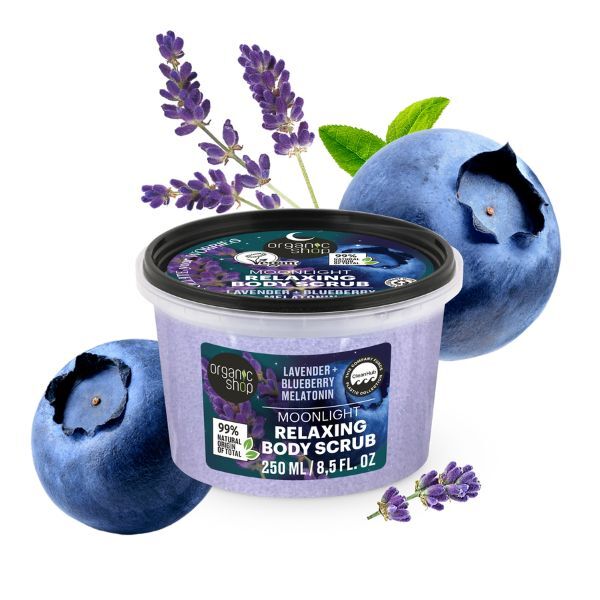 Organic Shop Sleeping Moonlight Relaxing Body Scrub 250ml