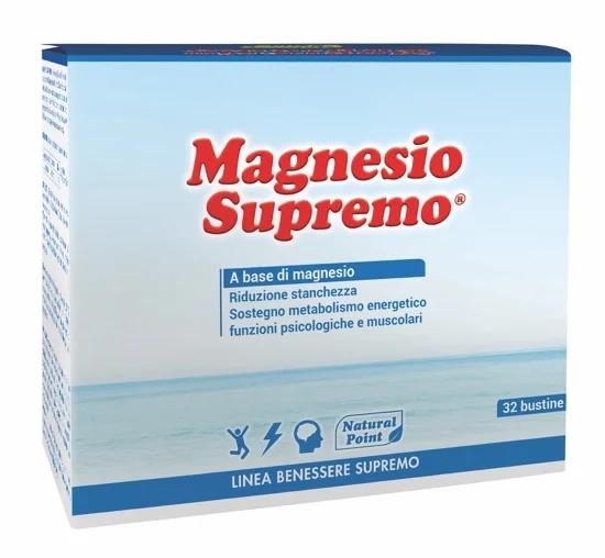 MAGNESIUM SUPREME Magnesium Supreme 32 sachets Complément alimentaire à base de magnésium